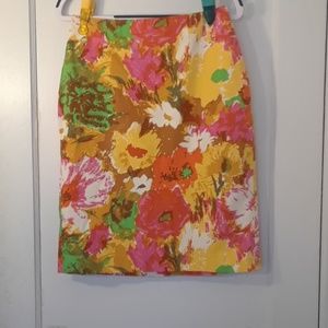 Vibrant Floral Skirt